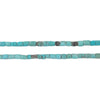Cylindrical Afghan Turquoise Heishi Beads (3mm)