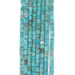 Cylindrical Afghani Turquoise Heishi Beads (3mm) - The Bead Chest