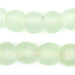 Pastel Green Recycled Glass Beads (18mm) - The Bead Chest