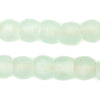 Pastel Green Recycled Glass Beads (14mm)