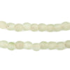 Pastel Green Recycled Glass Beads (7mm)