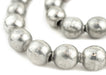 Silver Sphere Hollow Tribal Beads (18mm) - The Bead Chest