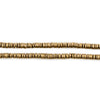Brass Flat Disk Heishi Beads (3mm)