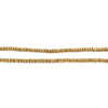 Brass Flat Disk Heishi Beads (2mm)