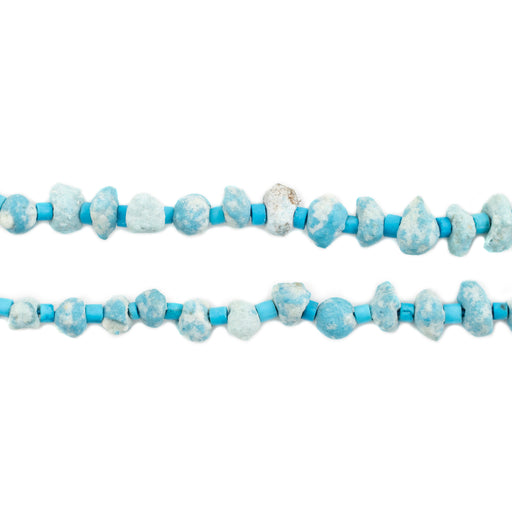 Persian Turquoise Nugget Beads (4-7mm) - The Bead Chest