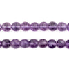 Faceted Round Amethyst Beads (8mm)