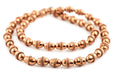 Ethiopian Copper Wired Oval Beads (13x10mm) - The Bead Chest
