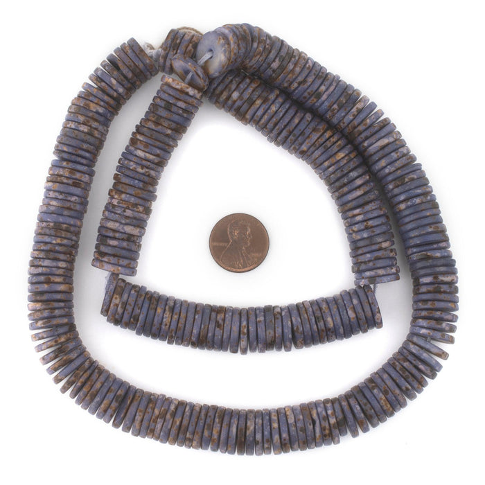 Labradorite Bone Button Beads (14mm) - The Bead Chest