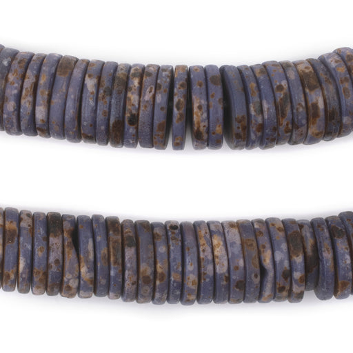 Labradorite Bone Button Beads (14mm) - The Bead Chest