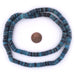 Azul Blue Natural Shell Heishi Beads (8mm) - The Bead Chest