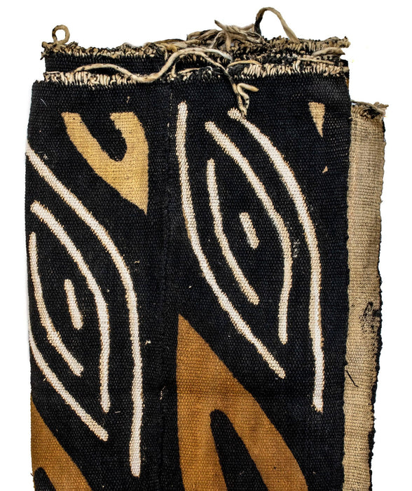 Earthy Bogolan Mali Mud Cloth (Bara Design) - The Bead Chest