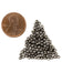 Gunmetal Round Crimp Beads (2.5mm, Set of 100) - The Bead Chest