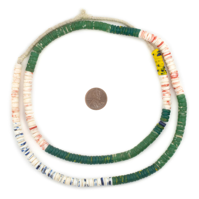 Vintage Kakamba Prosser Beads (7-9mm) #12693 - The Bead Chest