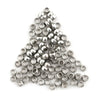 Silver Round Crimp Beads (2.5mm, Set of 100)