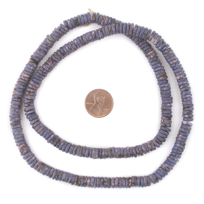 Labradorite Bone Button Beads (6mm) - The Bead Chest