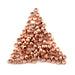 Copper Round Crimp Beads (2.5mm, Set of 100) - The Bead Chest
