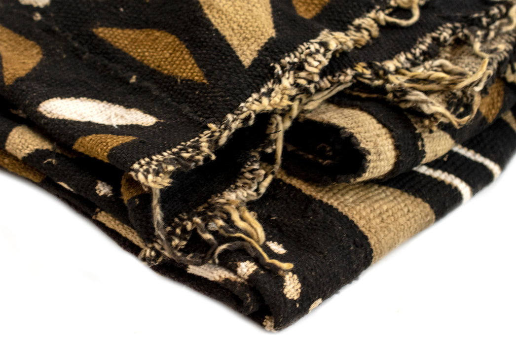 Earthy Bogolan Mali Mud Cloth (Dian Design) - The Bead Chest