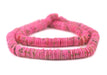 Tourmaline Pink Bone Button Beads (12mm) - The Bead Chest