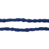 Lapis-Style Faceted Rectangle Afghan Stone Beads (4mm)