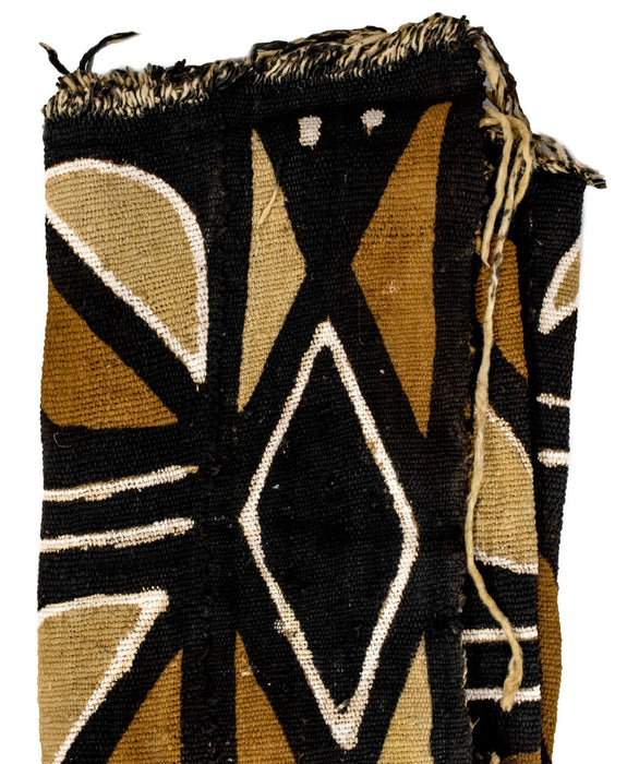 Earthy Bogolan Mali Mud Cloth (Farafougne Design) - The Bead Chest