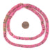 Tourmaline Pink Bone Button Beads (6mm) - The Bead Chest