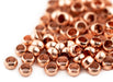 Copper Round Crimp Beads (3mm, Set of 100) - The Bead Chest