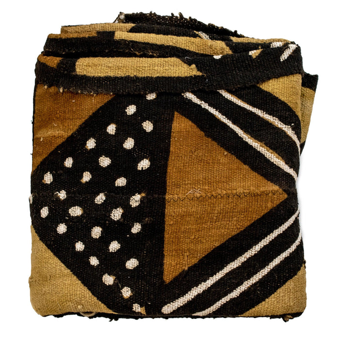 Earthy Bogolan Mali Mud Cloth (Kama Design) - The Bead Chest
