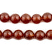 Round Carnelian Beads (12mm) - The Bead Chest