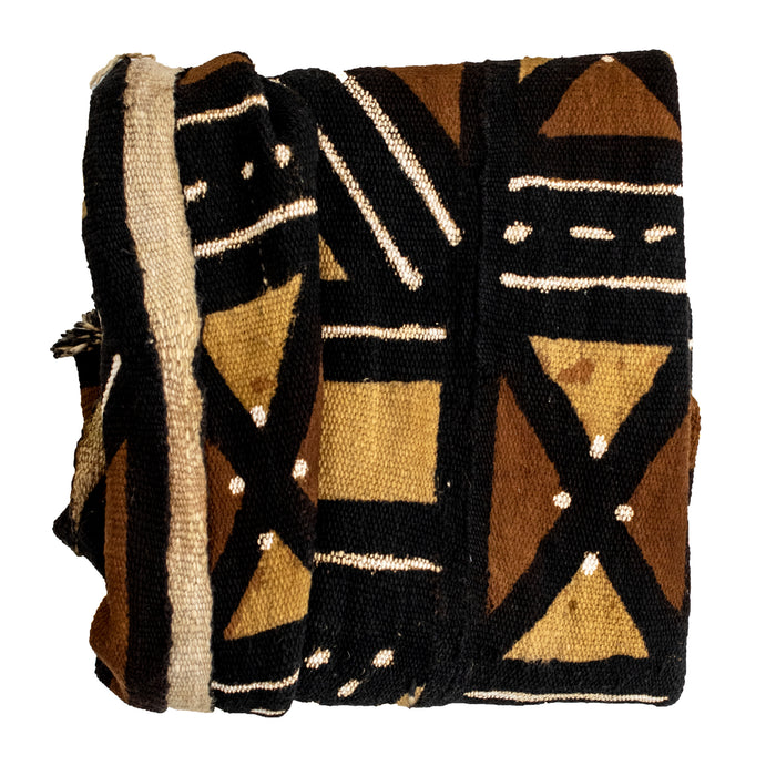 Earthy Bogolan Mali Mud Cloth (Kegne Design) - The Bead Chest