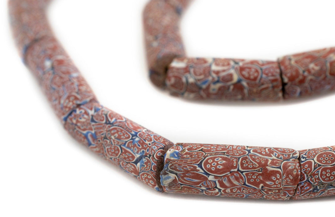 Antique Matching Venetian Millefiori Trade Beads #12537 - The Bead Chest