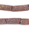 Antique Matching Venetian Millefiori Trade Beads #12537