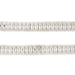 Shiny Silver Smooth Rondelle Beads (6mm) - The Bead Chest