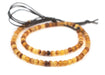 Amber Round Horn Beads (5mm) - The Bead Chest