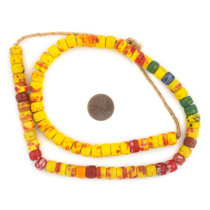 Vintage Kakamba Prosser Beads (7-9mm) #12677 - The Bead Chest