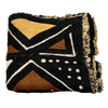 Earthy Bogolan Mali Mud Cloth (Kourouni Design)