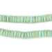 Mint Green Disk Coconut Shell Beads (8mm) - The Bead Chest