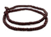 Dark Brown Disk Coconut Shell Beads (8mm) - The Bead Chest