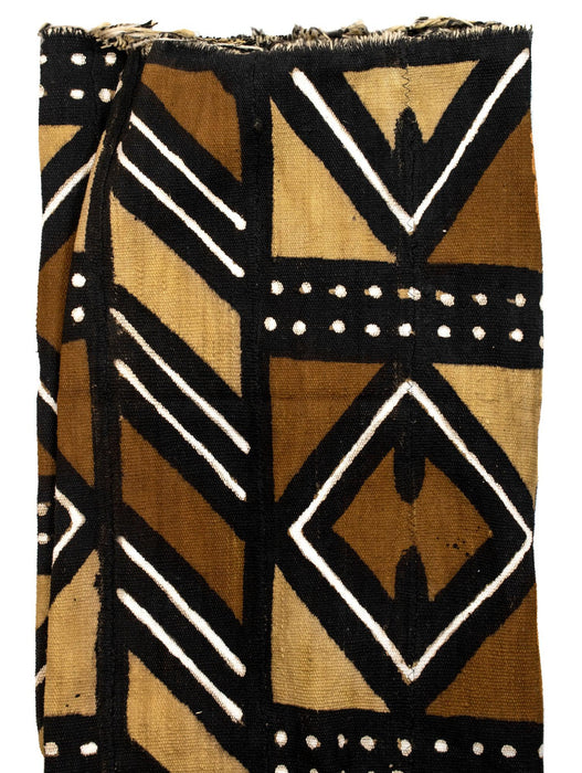 Earthy Bogolan Mali Mud Cloth (Kulu Design) - The Bead Chest