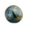 Super Jumbo Blue Brown Swirl Recycled Glass Bead (33mm)