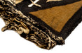 Earthy Bogolan Mali Mud Cloth (Nafolo Design) - The Bead Chest