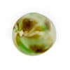Super Jumbo Earth Swirl Recycled Glass Bead (33mm)