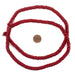 Red Disk Coconut Shell Beads (8mm) - The Bead Chest