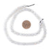 Smooth Pearl Druzy Agate Beads (6mm) - The Bead Chest