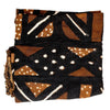 Earthy Bogolan Mali Mud Cloth (Sere Design)