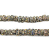 Antique Rondelle African End of Day Beads (8mm) #14453