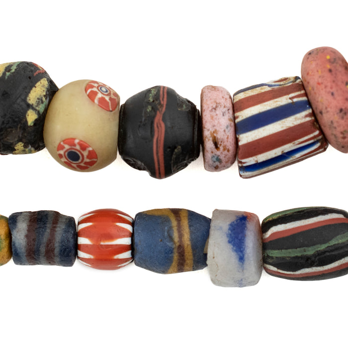 Mixed Antique Venetian Trade Beads #12920 - The Bead Chest