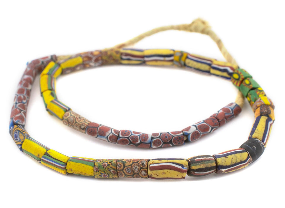 Antique Venetian Millefiori African Trade Beads #11527 - The Bead Chest