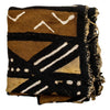 Earthy Bogolan Mali Mud Cloth (Celemou Design)