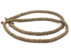 Brown Disk Coconut Shell Beads (8mm) - The Bead Chest