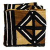 Earthy Bogolan Mali Mud Cloth (Farafan Design)